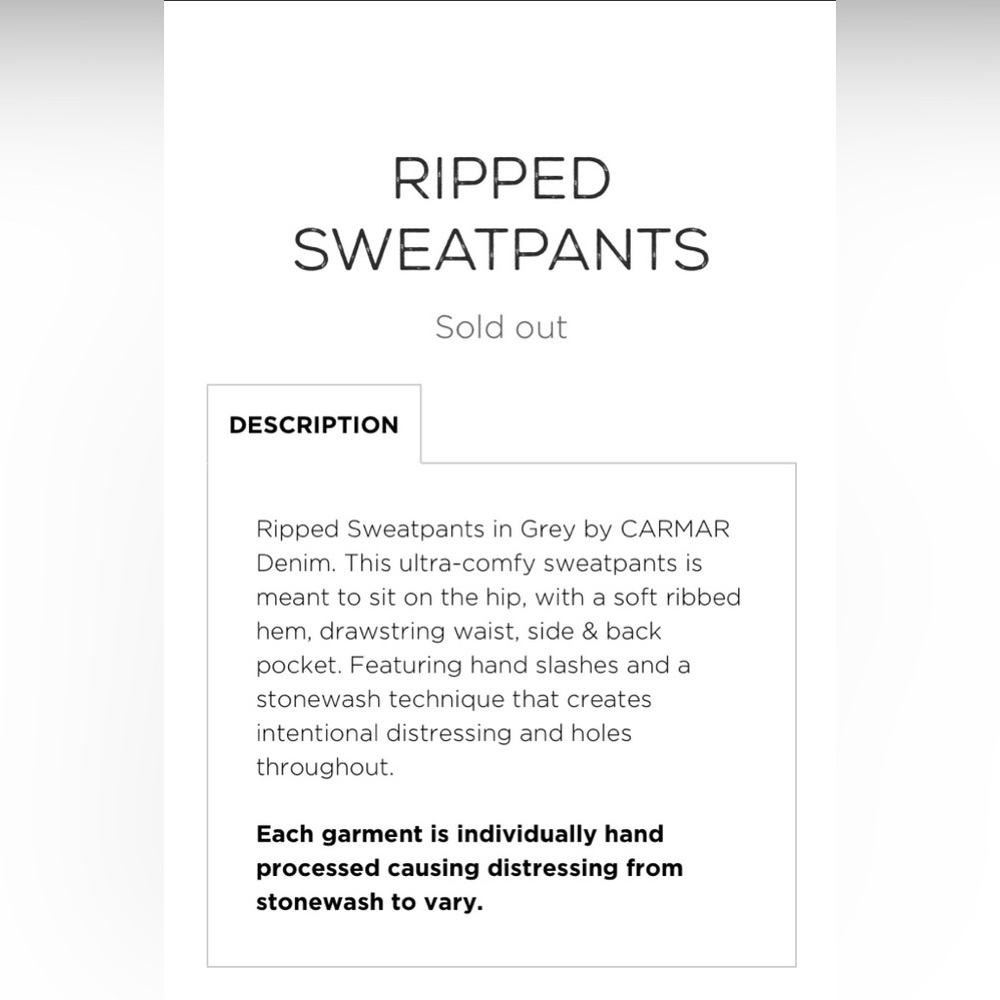 Carmar Ripped Jogger - Picture 8 of 9